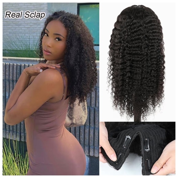 Vshow Deep Wave V Part Wig Human Hair, - Picture 5 of 6